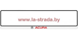 Рамка номера Acura